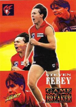 1995 Select AFL #317 Steven Febey Front